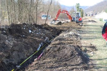 Izgradnja širokopasovnih povezav v občini Krško v polnem teku