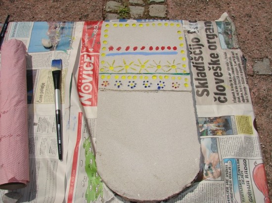 Delavnica freske ob mednarodnem dnevu muzeja - fotogalerija