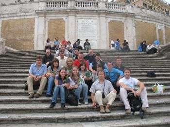 Romanje mladih iz župnij Cerklje ob Krki in Artiče v Rim