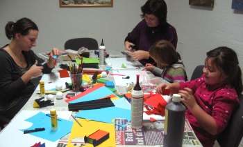 Pravljična vasica v Mestni hiši Brežice