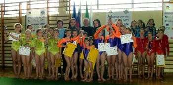 Slovo Urške Štus na gimnastičnem turnirju v spomin Leona Štuklja