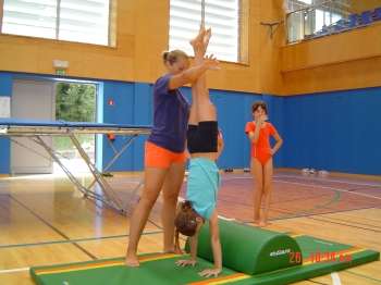 Poletne priprave sevniških gimnastičarjev