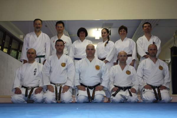 V karate klubu Brežice gostili mojstra iz Češke