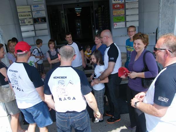 Kolesarji Balance letos na pot od M�nchna do Prage
