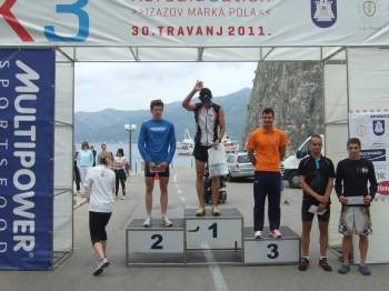 Kovačič uspešen na Korčuli