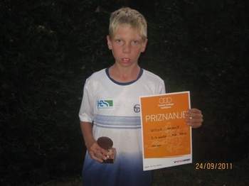 Andraž v polfinalu, Marko v četrtfinalu, Jernej finalist tolažilne skupine