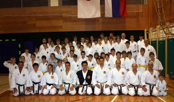 V Brežicah svetovni mojster Gojyu-Ryu karateja Akihito Yagi, 7. DAN