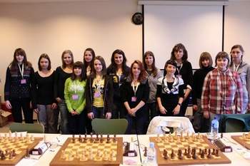 Žiga in Laura Škvorc na DP v šahu