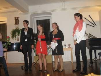 Recital flavtistk Lare Senica in Andreje Turk