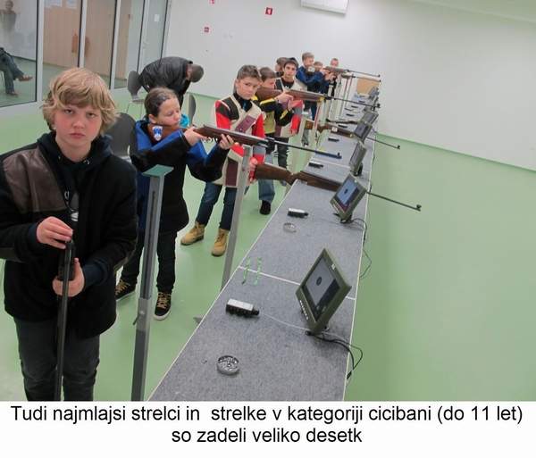 V pionirski ligi jugovzhodne regije nastopilo preko 80 najmlajših strelk in strelcev