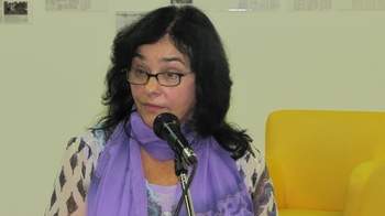 Alenka Rebula v Knjižnici Brežice