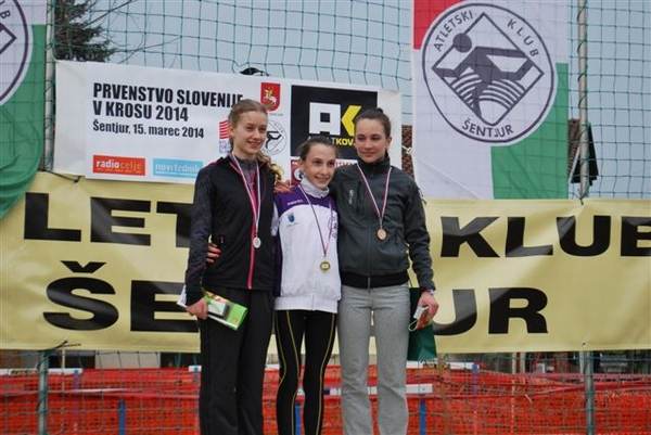 Karin Gošek državna prvakinja v krosu