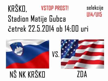 Krški nogometni upi proti ameriški reprezentanci