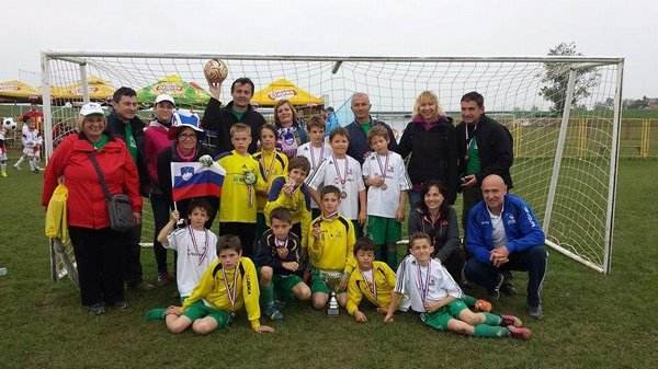 Ekipa NK Krško U10 osvojila 3. mesto na mednarodnem turnirju v Zagrebu