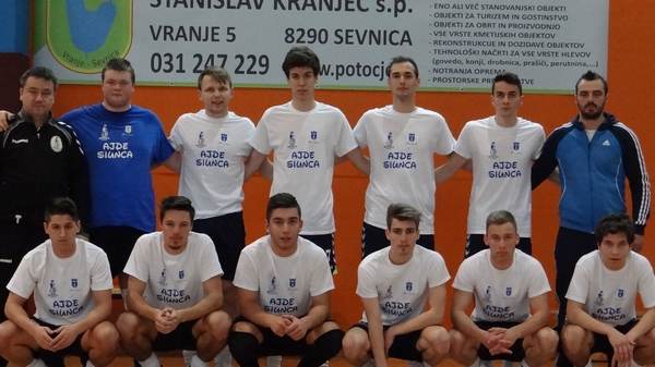U21 KMN Potočje projektiranje Sevnica: po tretje zaporedno zlato
