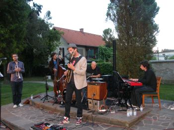 Jazzovski večer v krškem parku